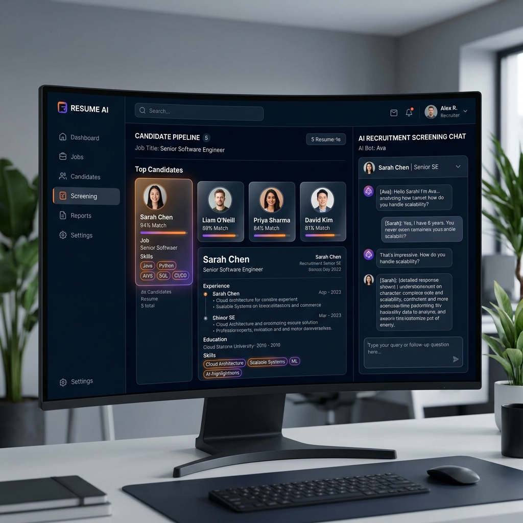 HR Resume Assistant Preview